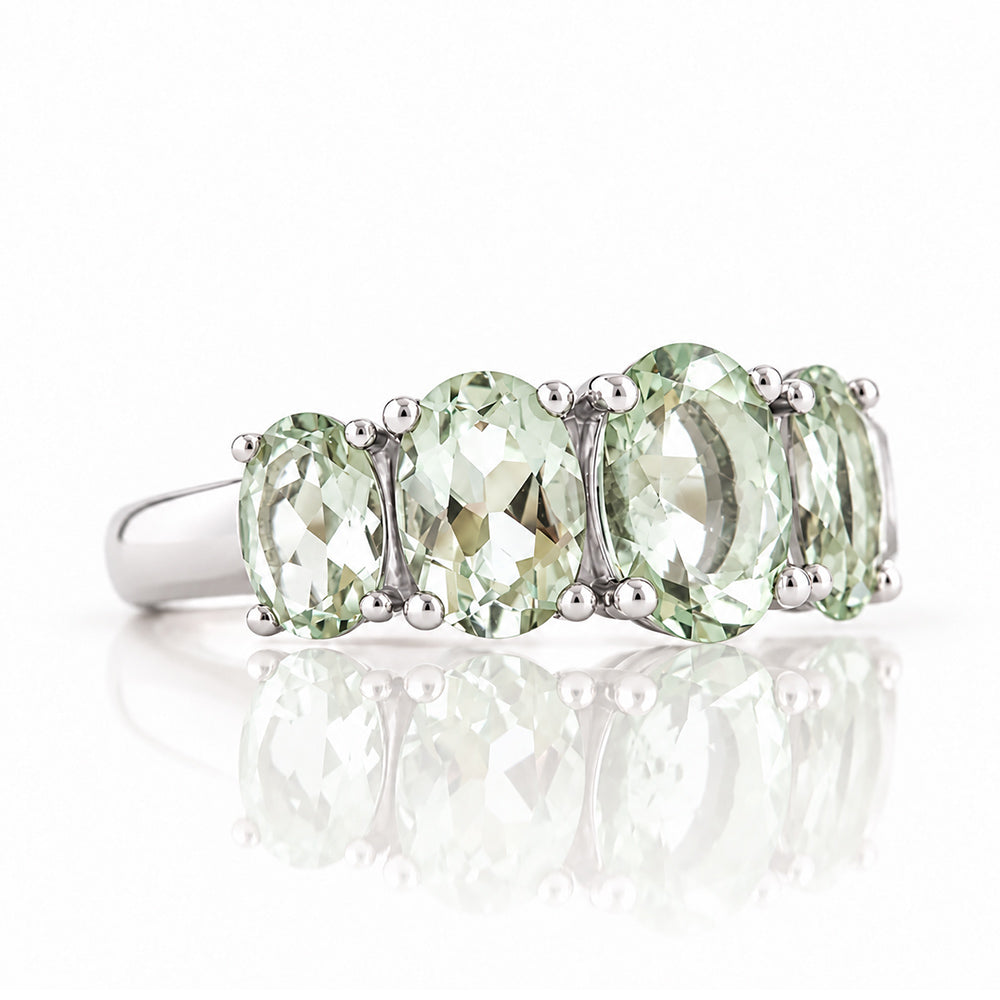 The Prasiolite Queen Ring - Victoria's Jewellery