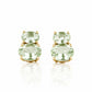 Georgie, Prasiolite Stud Earrings - Victoria's Jewellery