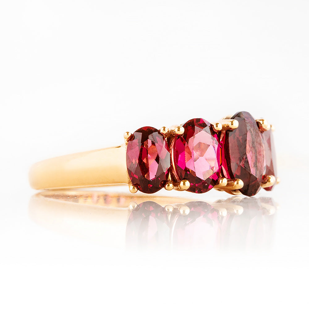The Rhodolite Queen Ring - Victoria's Jewellery