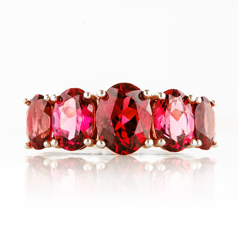 The Rhodolite Queen Ring - Victoria's Jewellery