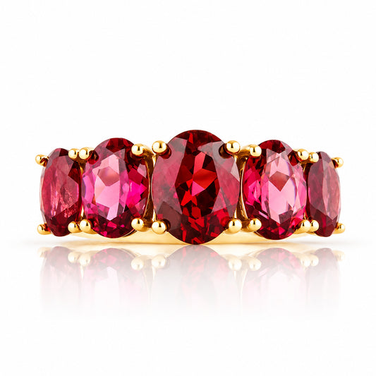 The Rhodolite Queen Ring - Victoria's Jewellery