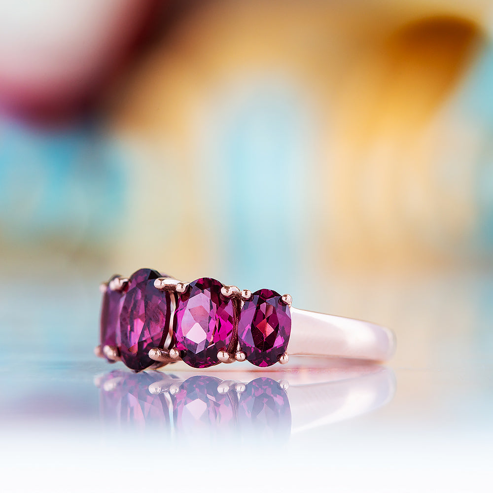 The Rhodolite Queen Ring - Victoria's Jewellery