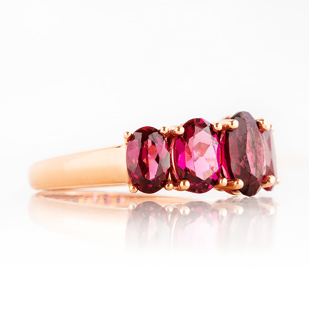The Rhodolite Queen Ring - Victoria's Jewellery