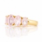 The Rose Quartz Queen Ring