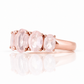 The Rose Quartz Queen Ring