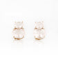 Georgie, Rose Quartz Stud Earrings