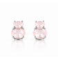 Georgie, Rose Quartz Stud Earrings