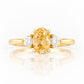 Jessie, a Rutile Quartz and Diamond Trilogy Ring - Victoria's Jewellery