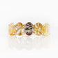 Arabella, a Rutile Quartz Half Eternity Ring