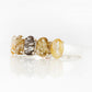 Arabella, a Rutile Quartz Half Eternity Ring