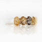 Arabella, a Rutile Quartz Half Eternity Ring