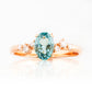 Amani, a Sapphire and Diamond Engagement Ring