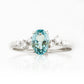 Amani, a Sapphire and Diamond Engagement Ring