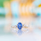 Amani, a Sapphire and Diamond Ring - Victoria's Jewellery