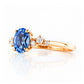 Amani, a Sapphire and Diamond Ring - Victoria's Jewellery