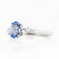 Amani, a Sapphire and Diamond Ring - Victoria's Jewellery