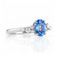 Amani, a Sapphire and Diamond Ring - Victoria's Jewellery