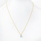 Luna, Oval cut Sky Blue Topaz Pendant - 7x5mm - Victoria's Jewellery