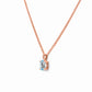 Luna, Oval cut Sky Blue Topaz Pendant - 7x5mm - Victoria's Jewellery