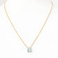 Georgie, Sky Blue Topaz Necklace