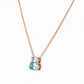 Georgie, Sky Blue Topaz Necklace