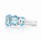 The Sky Blue Topaz Queen Ring - Victoria's Jewellery