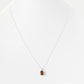 Oval cut Smokey Quartz Solitaire Necklace - Victoria's Jewellery