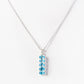 Willow, Swiss Blue Topaz Necklace - Victoria's Jewellery