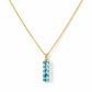 Willow, Swiss Blue Topaz Necklace - Victoria's Jewellery