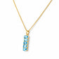 Willow, Swiss Blue Topaz Necklace - Victoria's Jewellery
