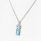Willow, Swiss Blue Topaz Necklace - Victoria's Jewellery