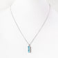 Willow, Swiss Blue Topaz Necklace - Victoria's Jewellery