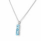 Willow, Swiss Blue Topaz Necklace - Victoria's Jewellery