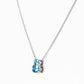 Georgie, Swiss Blue Topaz Necklace