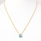 Georgie, Swiss Blue Topaz Necklace