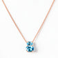 Georgie, Swiss Blue Topaz Necklace