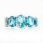 The Swiss Blue Topaz Queen Ring