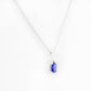 The Infinity Pendant with Tanzanite and Diamonds - 7x5mm
