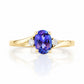 Georgie, Tanzanite and Diamond Ring - Victoria's Jewellery
