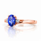 Georgie, Tanzanite and Diamond Ring - Victoria's Jewellery