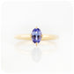 Tamsin, a Tanzanite Solitaire Ring