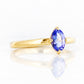 Tamsin, a Tanzanite Solitaire Ring - Victoria's Jewellery