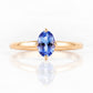 Tamsin, a Tanzanite Solitaire Ring - Victoria's Jewellery