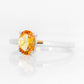 Pippa, Oval cut Citrine Ring
