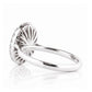 Tilana, an Oval cut Yellow Diamond Halo Engagement Ring - 1.5ct - Victoria's Jewellery