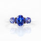 Lucy, a Tanzanite Trilogy Ring - Victoria's Jewellery