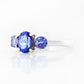 Lucy, a Tanzanite Trilogy Ring - Victoria's Jewellery