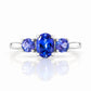 Lucy, a Tanzanite Trilogy Ring - Victoria's Jewellery