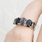 Queen, a Black Rutile and Spinel Ring