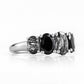 Queen, a Black Rutile and Spinel Ring - Victoria's Jewellery